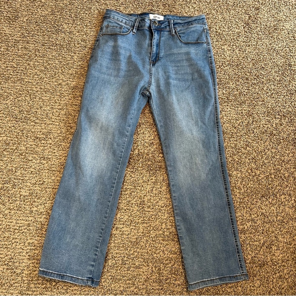 Bamboo Size 11/12 light wash straight leg jeans